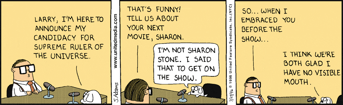 Dilbert Cartoon